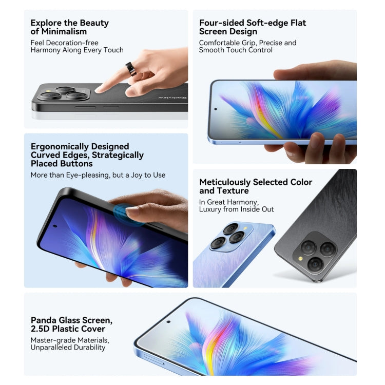 Blackview SHARK 9，8GB+256GB，6.67英寸安卓14 紫光展銳T820八核,  5G網絡