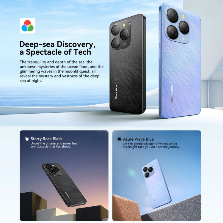 Blackview SHARK 9，8GB+256GB，6.67英寸安卓14 紫光展銳T820八核,  5G網絡