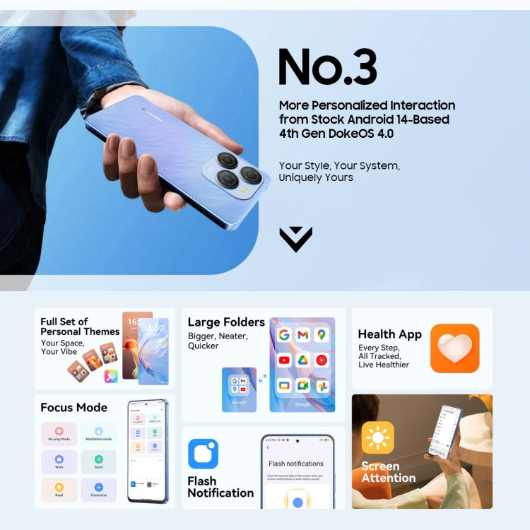 Blackview SHARK 9，8GB+256GB，6.67英寸安卓14 紫光展銳T820八核,  5G網絡