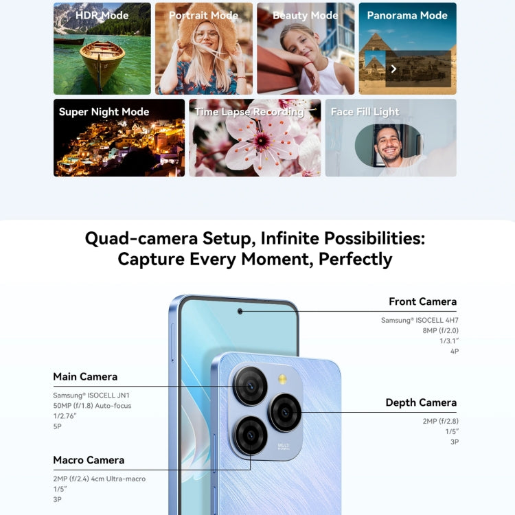 Blackview SHARK 9，8GB+256GB，6.67英寸安卓14 紫光展銳T820八核,  5G網絡