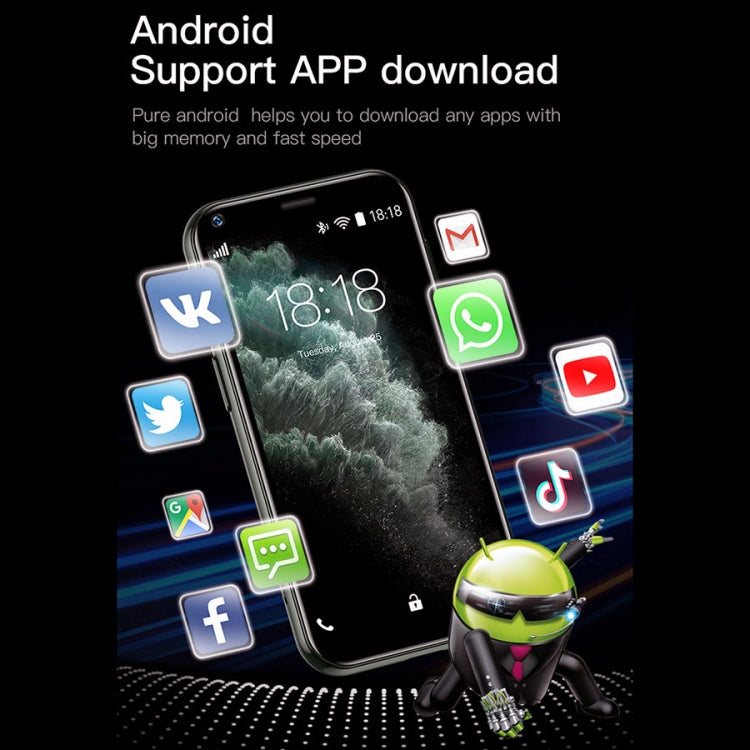 SOYES XS11 1GB+8GB  2.5英寸安卓6.0 MTK6580雙卡支持藍牙 WiFi FM 3G網絡