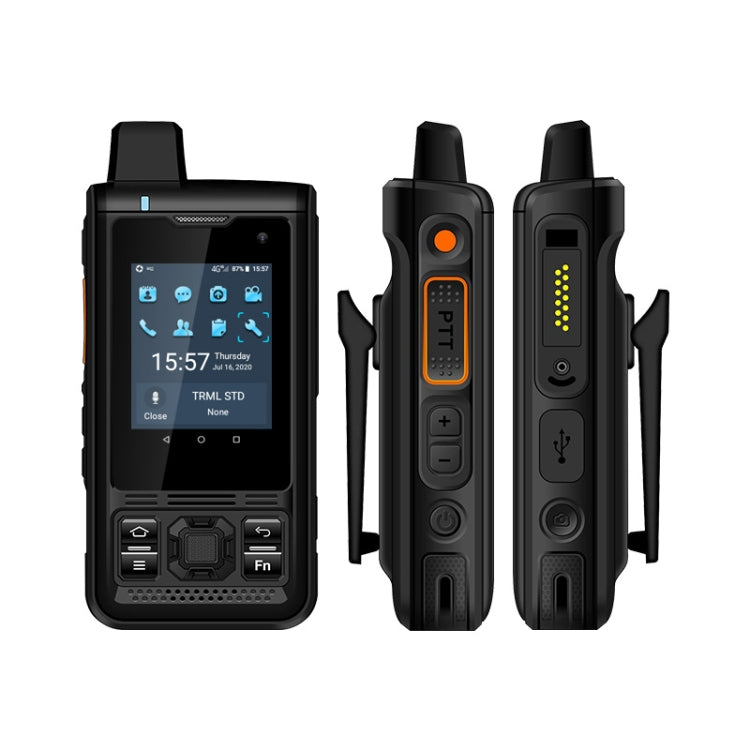 UNIWA B8000 1GB+8GB IP68 三防機, 4000mAh電池 2.4英寸安卓8.1, MTK6739四核, 4G網絡PTT, OTG, SOS