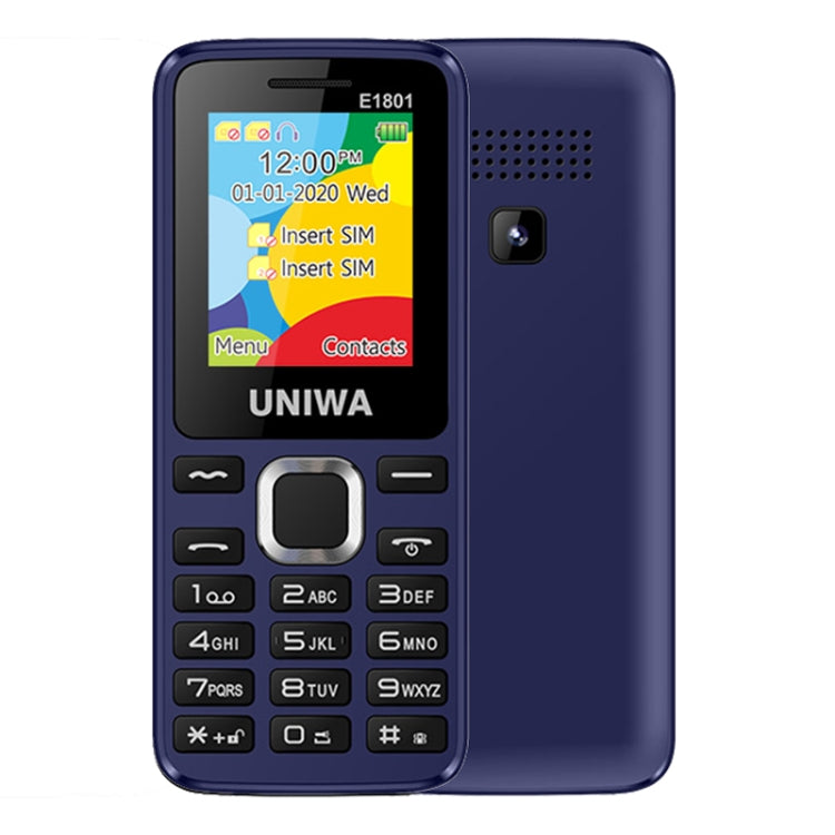 UNIWA E1801 功能機 1.77寸, 藍牙 收音, GSM網絡
