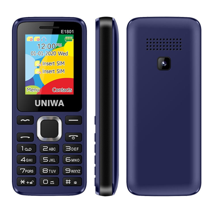 UNIWA E1801 功能機 1.77寸, 藍牙 收音, GSM網絡