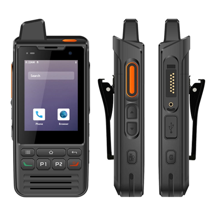 UNIWA F60 1GB+8GB 對講機 IP68三防機, 5300mAh電池 2.8英寸安卓9.0, MTK6739四核, 4G網絡 SOS
