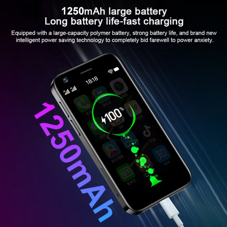 SOYES XS12 2GB+16GB   3.0 英寸人臉識別安卓9.0  MTK6737M 雙卡支持藍牙 WiFi FM 4G網絡