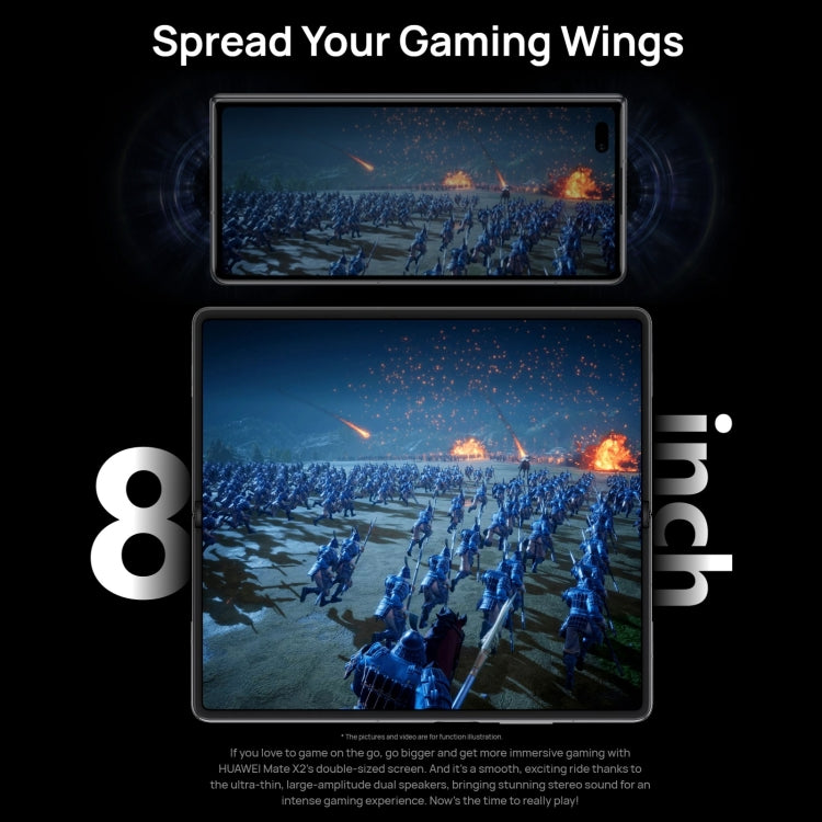 華為Mate X2 5G TET-AN50 12GB+512GB素皮版 全網通 4500mAh電池, 8寸內屏+6.45寸外屏鴻蒙2.0 麒麟9000八核, 5G網絡OTG,NFC 不支持谷歌商店