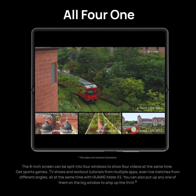 華為Mate X2 5G TET-AN50 12GB+512GB素皮版 全網通 4500mAh電池, 8寸內屏+6.45寸外屏鴻蒙2.0 麒麟9000八核, 5G網絡OTG,NFC 不支持谷歌商店