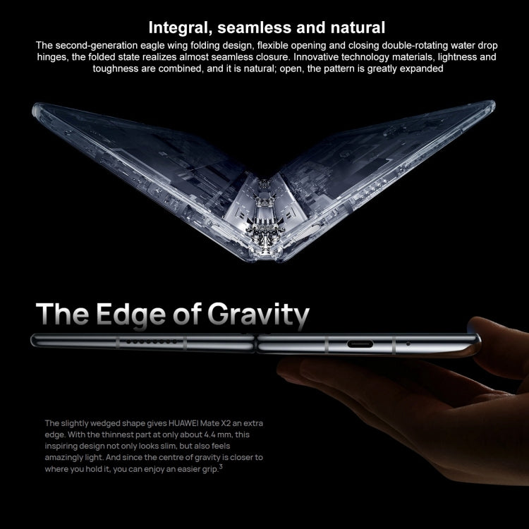 華為Mate X2 5G TET-AN50 12GB+512GB素皮版 全網通 4500mAh電池, 8寸內屏+6.45寸外屏鴻蒙2.0 麒麟9000八核, 5G網絡OTG,NFC 不支持谷歌商店