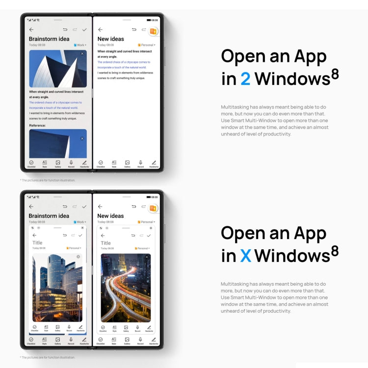 華為Mate X2 5G TET-AN50 12GB+512GB素皮版 全網通 4500mAh電池, 8寸內屏+6.45寸外屏鴻蒙2.0 麒麟9000八核, 5G網絡OTG,NFC 不支持谷歌商店