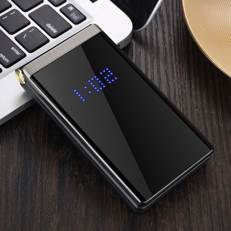 Mafam F120 2.4寸商務翻蓋機 , 大字按鍵, 親情號碼, 外面显示時間 收音  SOS, GSM網絡 雙卡雙待