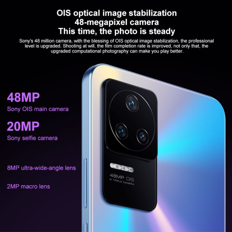 小米紅米K40S 5G 12GB+256GB, 三后攝,  側鍵指紋識別, 6.67英寸極孔高通驍龍870  5G八核3.2GHz, MIUI 13, 5G網絡, 雙卡NFC, 紅外