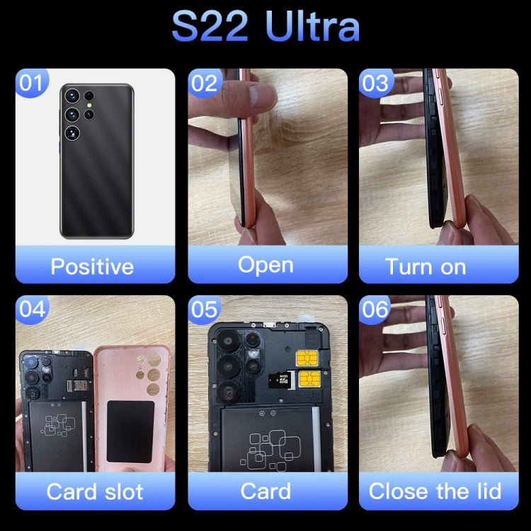 S22 Ultra / T83 低配, 512MB+4GB 臉部識別, 安卓Android 4.4, 5.0寸屏MTK6572雙核, 3G網絡