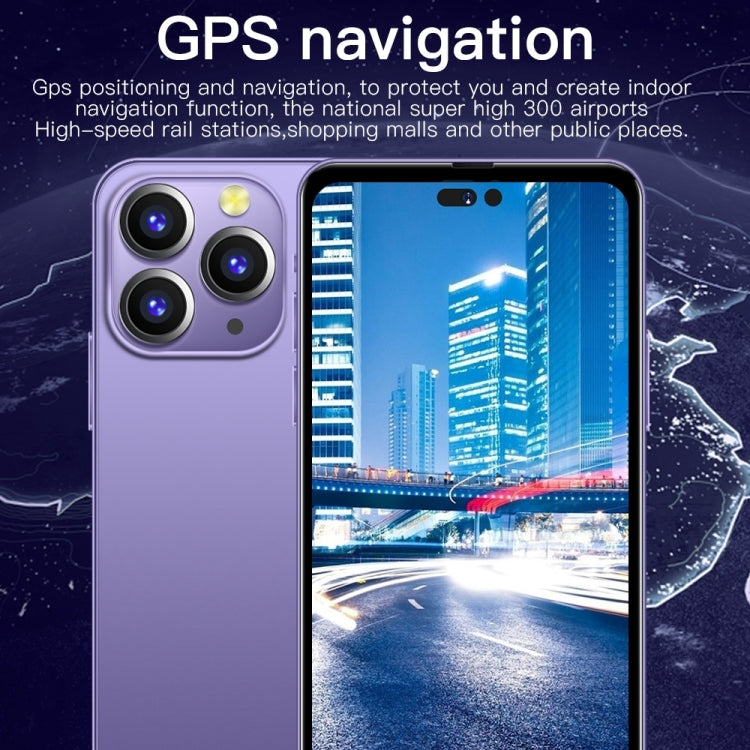 i14 Pro Max / H208, 2GB+16GB 人臉識別, 安卓8.1, 6.5寸MTK6580P四核, 3G網絡