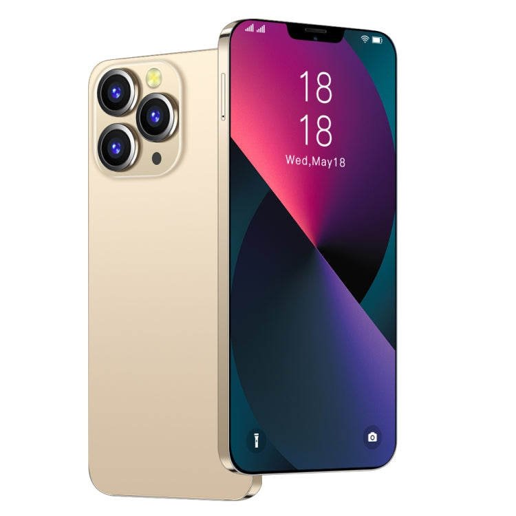 i13 Pro Max N83, 1GB+8GB 臉部識別, 安卓6.0, 6.1寸小劉海屏展訊7731G四核, 3G網絡 雙卡