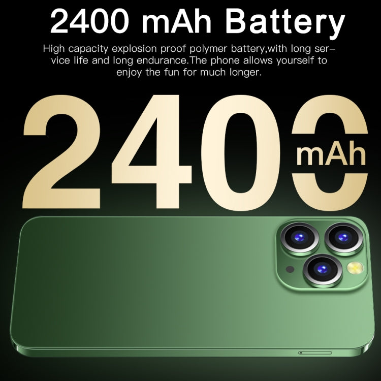 i13 Pro Max N83, 1GB+8GB 臉部識別, 安卓6.0, 6.1寸小劉海屏展訊7731G四核, 3G網絡 雙卡