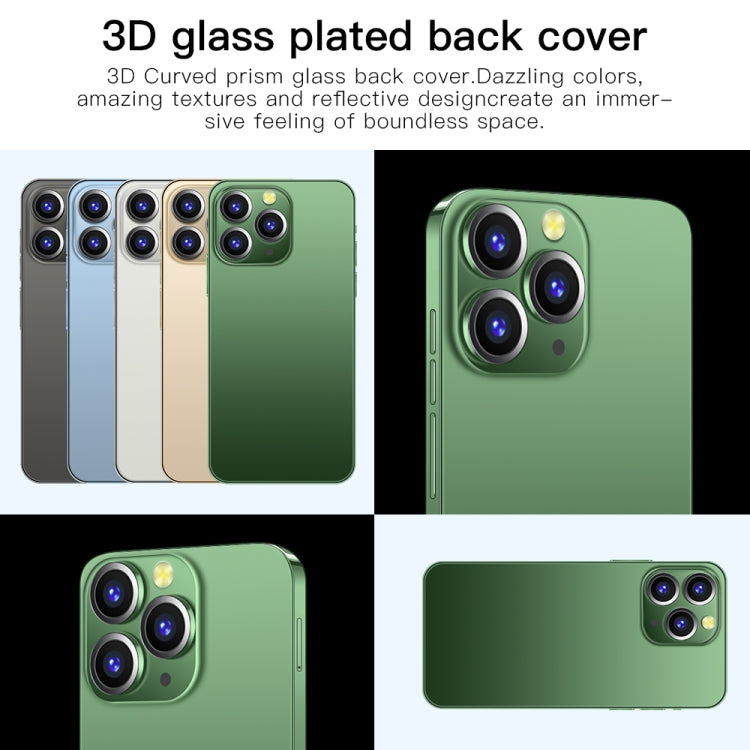 i13 Pro Max N83, 1GB+8GB 臉部識別, 安卓6.0, 6.1寸小劉海屏展訊7731G四核, 3G網絡 雙卡