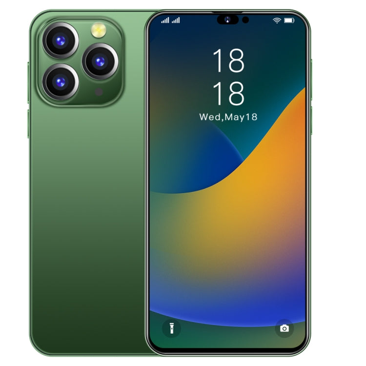 i14 Pro Max N86, 2GB+16GB 人臉識別, 安卓10, 6.3寸MTK6737四核, 4G網絡