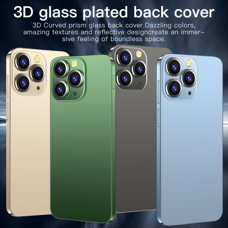 i14 Pro Max N86, 2GB+16GB 人臉識別, 安卓10, 6.3寸MTK6737四核, 4G網絡