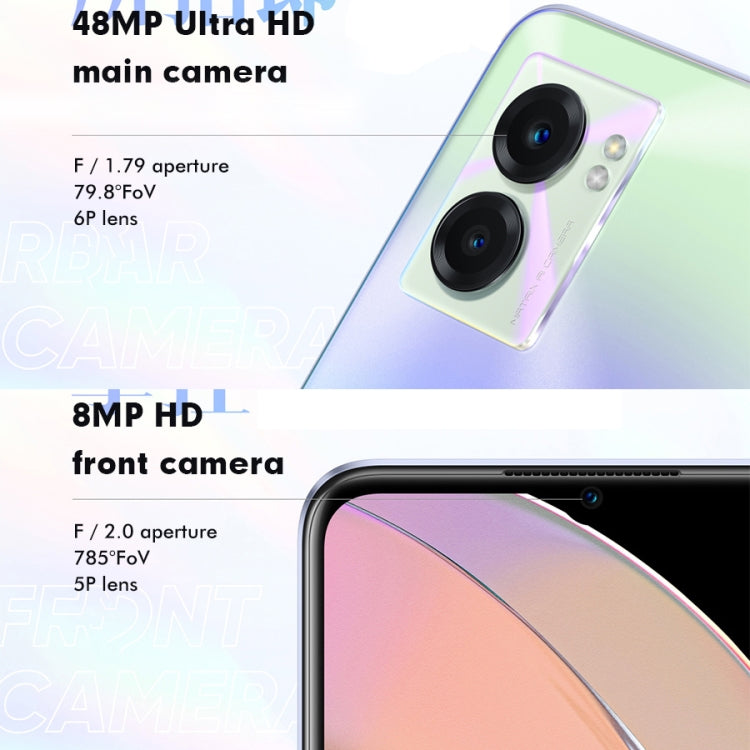 Realme 真我 V23 5G 8GB+256GB 側鍵指紋 6.58英寸Realme UI 3.0 / Android 12, 天璣810八核 5G網絡 支持谷歌商店