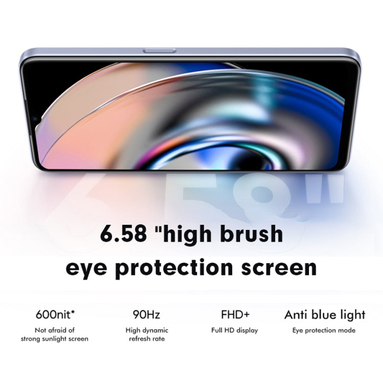 Realme 真我 V23 5G 8GB+256GB 側鍵指紋 6.58英寸Realme UI 3.0 / Android 12, 天璣810八核 5G網絡 支持谷歌商店