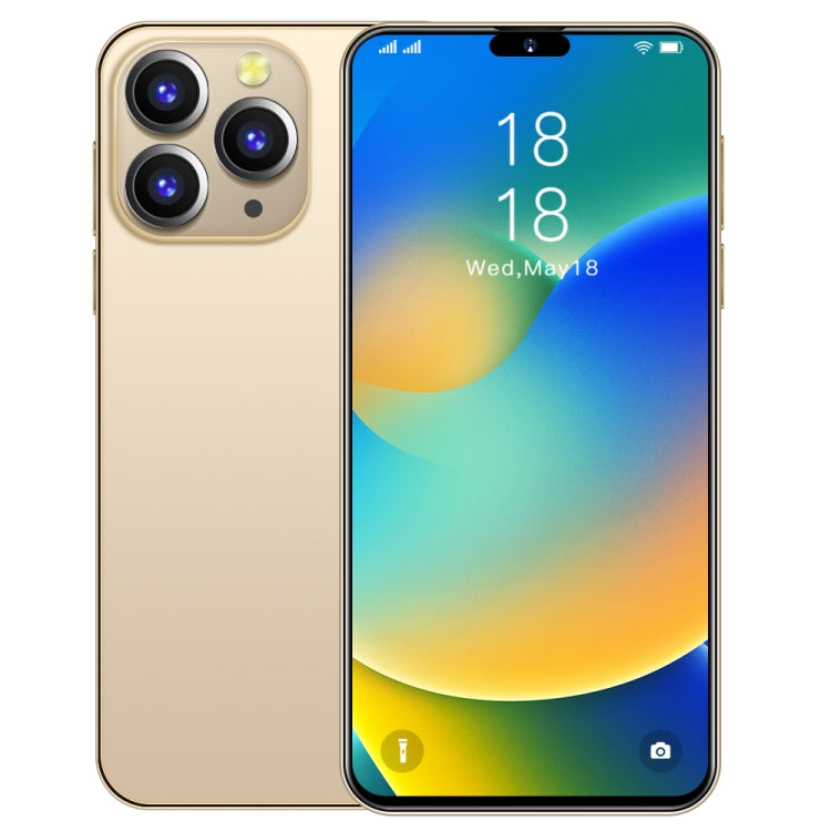 i14 Pro Max N85+ 2GB+16GB 臉部識別, 安卓6.0, 6.3寸屏展訊7731G四核, 3G網絡,  雙卡,  帶64GB TF卡