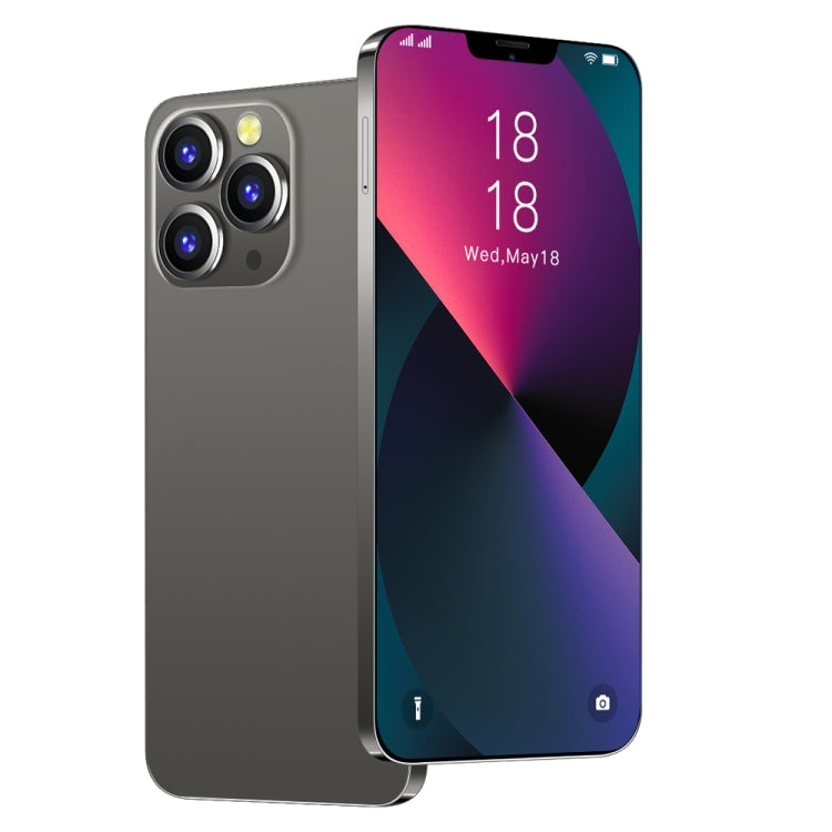 i13 Pro Max N83 2GB+8GB 臉部識別, 安卓6.0, 6.1寸小劉海屏展訊7731G四核, 3G網絡,  雙卡,  帶64GB TF卡