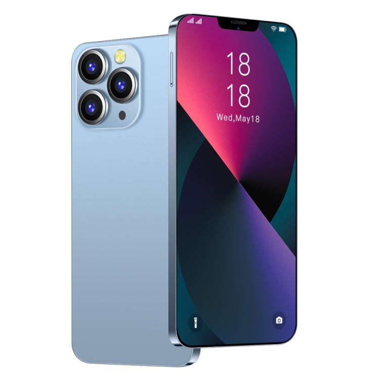 i13 Pro Max N83 2GB+8GB 臉部識別, 安卓6.0, 6.1寸小劉海屏展訊7731G四核, 3G網絡,  雙卡,  帶64GB TF卡