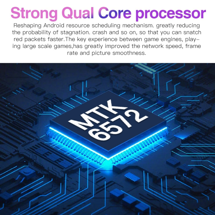 A16E / D103, 512MB+4GB 臉部識別, 安卓Android 4.4, 5.0寸屏MTK6572雙核, 3G網絡