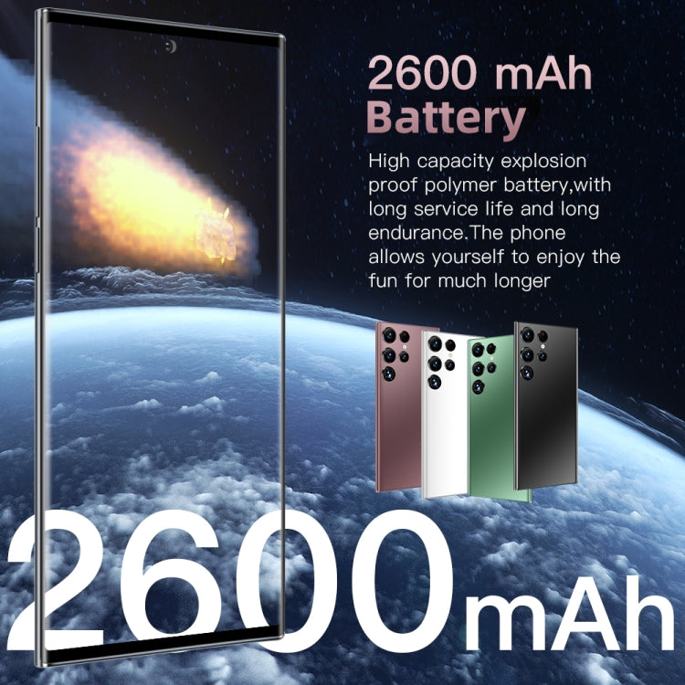 S22Ultra 5G D12332, 3GB+32GB 臉部識別 安卓8.1  6.7寸屏MTK6753八核, 4G網絡