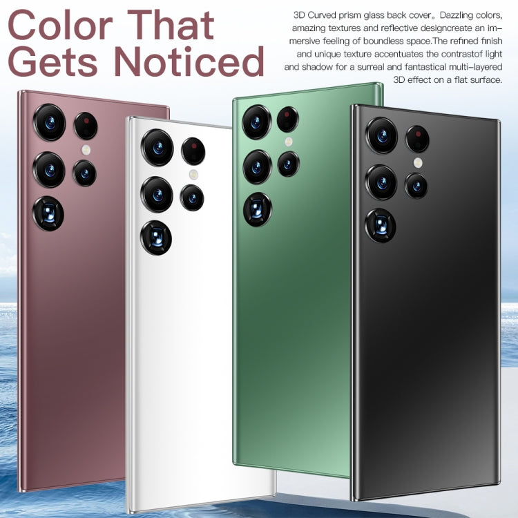 S22Ultra 5G D12332, 3GB+32GB 臉部識別 安卓8.1  6.7寸屏MTK6753八核, 4G網絡