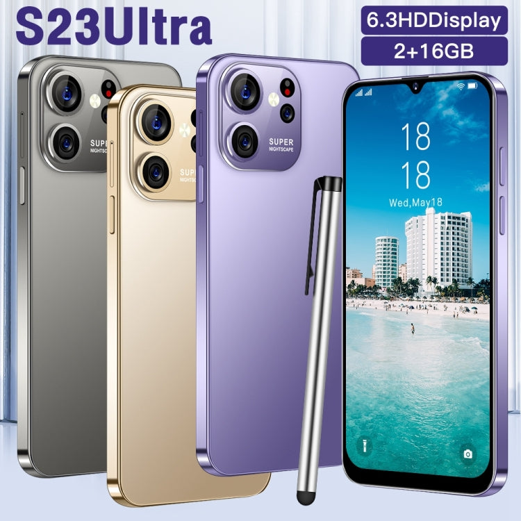 S23 Ultra E6,  2GB+16GB  臉部識別 安卓8.1  6.3寸屏MTK6737八核, 4G網絡