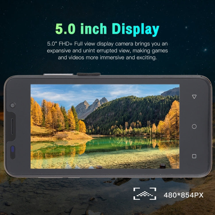 Note80 / D76, 512MB+4GB 臉部識別, 安卓Android 4.4, 5.0寸屏MTK6572雙核, 3G網絡