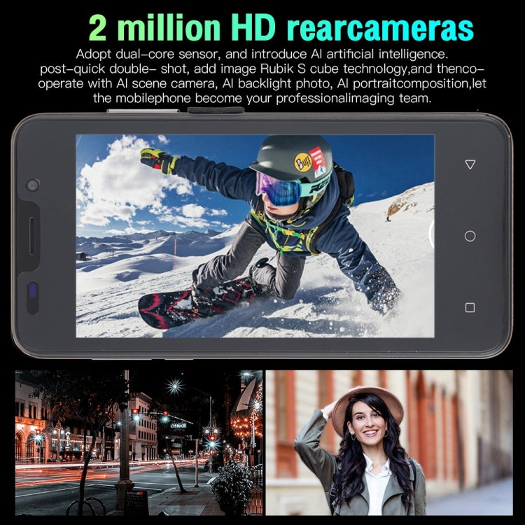 Note80 / D76, 512MB+4GB 臉部識別, 安卓Android 4.4, 5.0寸屏MTK6572雙核, 3G網絡