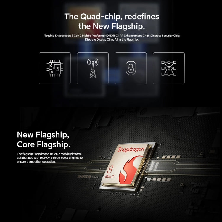 榮耀Magic5 Pro 5G PGT-AN10 16GB+512GB 人臉識別&屏內指紋 6.81英寸Magic UI 7.1   第二代驍龍8移動平台八核, 5G網絡, OTG, NFC 不支持谷歌商店