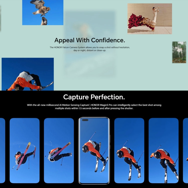 榮耀Magic5 Pro 5G PGT-AN10 16GB+512GB 人臉識別&屏內指紋 6.81英寸Magic UI 7.1   第二代驍龍8移動平台八核, 5G網絡, OTG, NFC 不支持谷歌商店