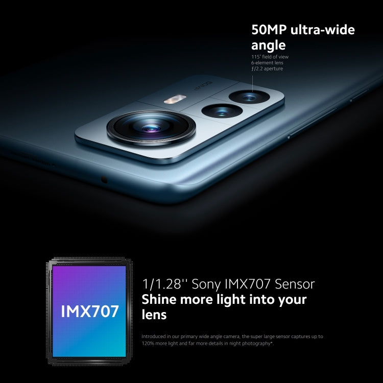 小米Xiaomi 12 Pro 國際EU版本 後置3攝, 12GB+256GB, 6.73英寸 MIUI 13 安卓12 Snapdragon 8 Gen 1八核3.0GHz, 5G網絡, NFC