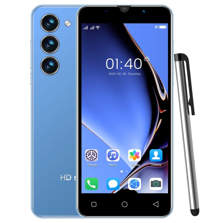 S23+ DP10低配, 512MB+4GB 臉部識別, 安卓4.4.2, 5.0寸屏MTK6572雙核, 3G網絡