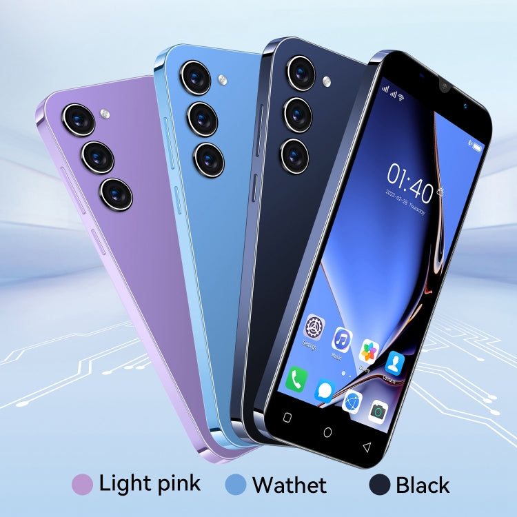 S23+ DP10低配, 512MB+4GB 臉部識別, 安卓4.4.2, 5.0寸屏MTK6572雙核, 3G網絡