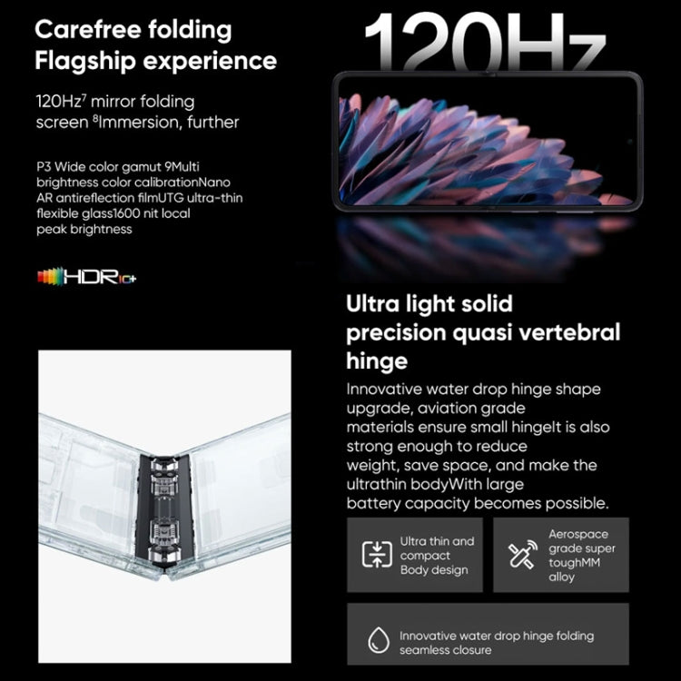 OPPO Find N2 Flip 5G國內版 8GB+256GB  6.8英寸主屏+3.26英寸副屏, ColorOS 13 天璣9000+八核處理器, 支持谷歌商店