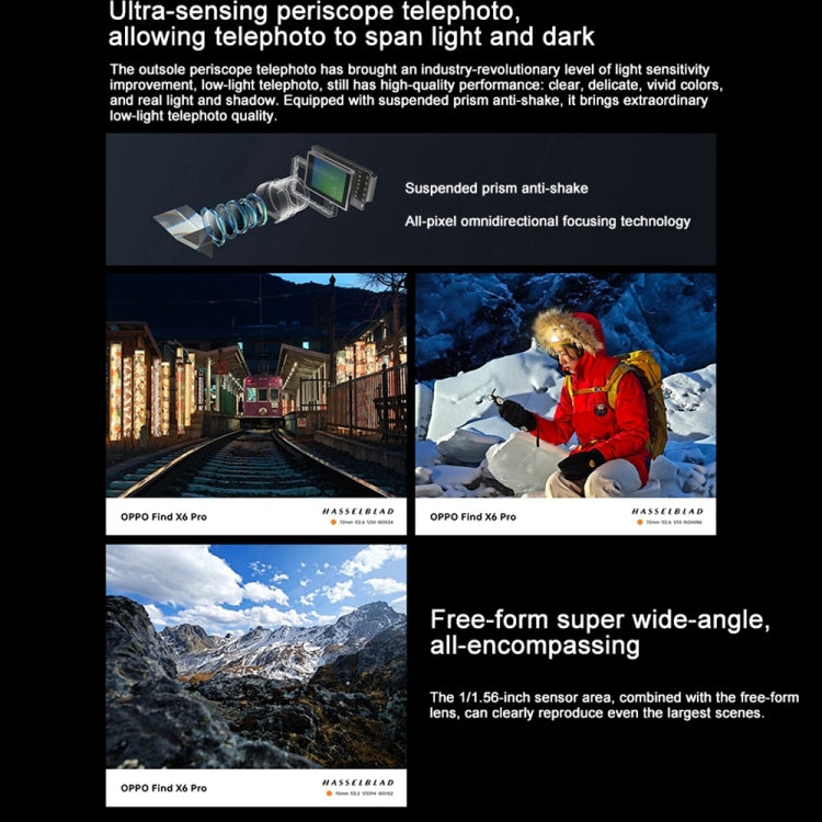 OPPO Find X6 Pro 5G國內版 12GB+256GB 5000萬三后攝 6.82英寸ColorOS 13.1, 第二代驍龍8 八核處理器, 5G網絡 支持谷歌商店