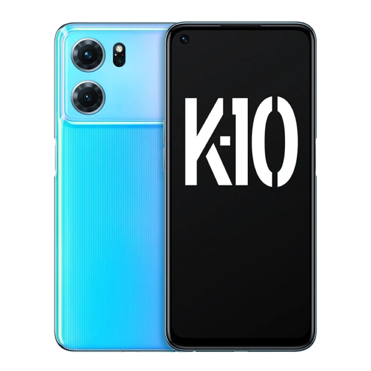 OPPO K10 5G國內版 8GB+128GB 6400萬三后攝側鍵指紋 6.59英寸ColorOS 12.1, 天璣 8000-MAX八核處理器, 5G全網通 支持谷歌商店