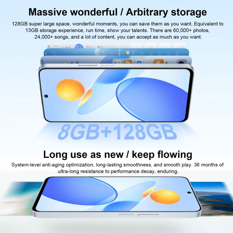 榮耀 Play7T Pro DIO-AN00 8GB+128GB 側鍵指紋識別 6.7英寸Magic UI 6.1  天璣6020八核, 5G網絡, OTG, 不支持谷歌商店