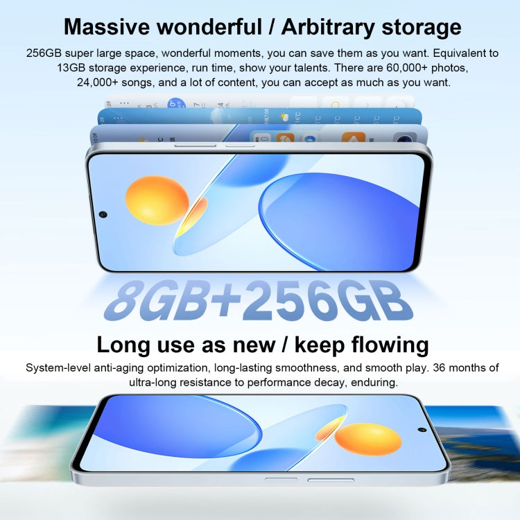 榮耀 Play7T Pro DIO-AN00 8GB+256GB 側鍵指紋識別 6.7英寸Magic UI 6.1  天璣6020八核, 5G網絡, OTG, 不支持谷歌商店