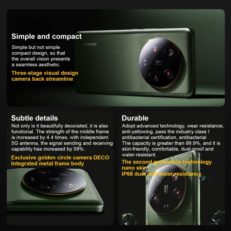 小米13 Ultra 後置徠卡4攝, 屏幕指紋識別16GB+1TB, 6.73英寸MIUI 14二代驍龍8八核3.19GHz, 5G網絡, NFC 支持無線充