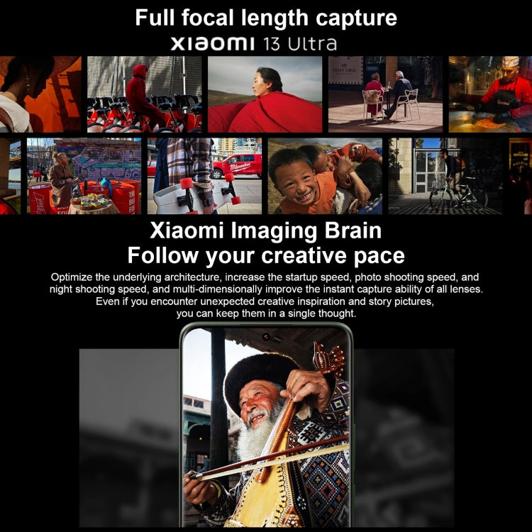小米13 Ultra 後置徠卡4攝, 屏幕指紋識別16GB+1TB, 6.73英寸MIUI 14二代驍龍8八核3.19GHz, 5G網絡, NFC 支持無線充