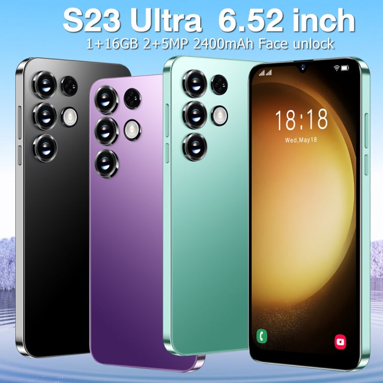 S23Ultra / D15, 1GB+16GB 人臉識別, 安卓9.1, 6.52寸MTK6580A四核, 3G網絡