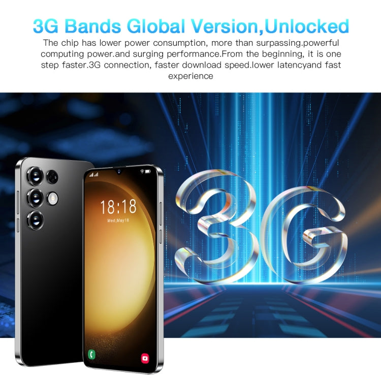 S23Ultra / D15, 1GB+16GB 人臉識別, 安卓9.1, 6.52寸MTK6580A四核, 3G網絡