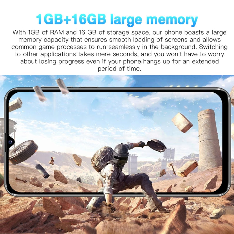 S23Ultra / D15, 1GB+16GB 人臉識別, 安卓9.1, 6.52寸MTK6580A四核, 3G網絡