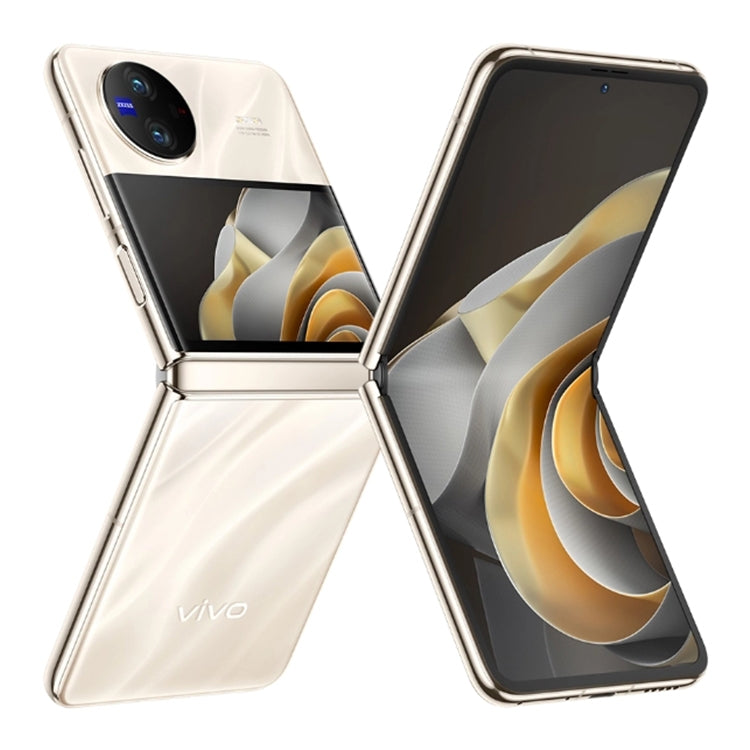 vivo X Flip 5G 12GB+512GB,  側鍵指紋, 6.74英寸+3英寸安卓13.0 OriginOS 3第1代驍龍8+八核, 5G網絡, NFC, OTG